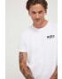 Hollister Co. tricou din bumbac culoarea alb cu imprimeu - Pled.ro