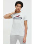 Hollister Co. tricou din bumbac - Pled.ro