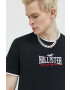 Hollister Co. tricou din bumbac - Pled.ro