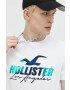 Hollister Co. tricou din bumbac - Pled.ro