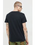 Hollister Co. tricou din bumbac culoarea negru cu imprimeu - Pled.ro