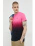 Hollister Co. tricou din bumbac culoarea rosu - Pled.ro