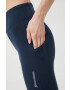 Houdini leggins sport Adventure femei culoarea albastru marin neted - Pled.ro