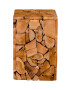 House Nordic scaun Mosaic Teak - Pled.ro