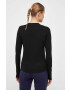 Hummel longsleeve din bumbac culoarea negru - Pled.ro