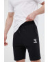 Hummel pantaloni scurti barbati culoarea negru - Pled.ro