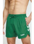 Hummel pantaloni scurti de baie culoarea verde - Pled.ro