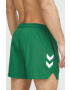 Hummel pantaloni scurti de baie culoarea verde - Pled.ro