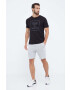 Hummel tricou din bumbac culoarea negru cu imprimeu - Pled.ro