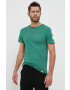 Hummel tricou din bumbac culoarea verde cu imprimeu - Pled.ro