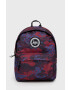 Hype ghiozdan copii Burgundy & Blue Logo Camo Twlg-758 - Pled.ro