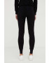 Iceberg pantaloni femei culoarea negru mulata high waist - Pled.ro