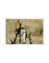 Inne reproducere Banksy Girl Searches a Soldier 60 x 90 cm - Pled.ro