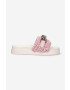 Inuikii papuci Woven Chain Slipper femei culoarea roz cu platforma - Pled.ro