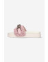 Inuikii papuci Woven Chain Slipper femei culoarea roz cu platforma - Pled.ro