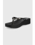 Ipanema slapi Mesh Vii Pla femei culoarea negru cu platforma - Pled.ro