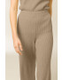 Ivy Oak Ivy & Oak Pantaloni femei culoarea roz lat high waist - Pled.ro