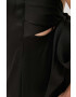 Ivy Oak rochie culoarea negru maxi drept - Pled.ro