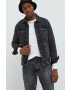 Jack & Jones geaca jeans barbati culoarea gri de tranzitie - Pled.ro