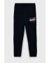 Jack & Jones pantaloni de trening pentru copii culoarea albastru marin cu imprimeu - Pled.ro