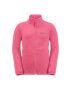 Jack Wolfskin bluza copii TAUNUS JACKET K culoarea roz neted - Pled.ro