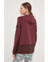 Jack Wolfskin geaca femei culoarea bordo de tranzitie - Pled.ro