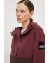 Jack Wolfskin geaca femei culoarea bordo de tranzitie - Pled.ro