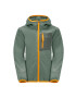 Jack Wolfskin geaca copii ACTIVE JACKET K culoarea verde - Pled.ro