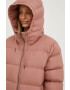 Jack Wolfskin geaca de puf femei culoarea roz de iarna - Pled.ro