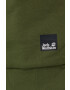 Jack Wolfskin hanorac de bumbac femei culoarea albastru marin neted - Pled.ro