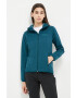 Jack Wolfskin jacheta de exterior Windhain Hoody culoarea turcoaz - Pled.ro