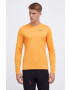 Jack Wolfskin longsleeve sport Sky Thermal culoarea portocaliu melanj - Pled.ro