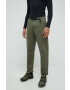 Jack Wolfskin pantaloni de catifea cord barbati culoarea verde drept - Pled.ro