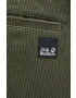 Jack Wolfskin pantaloni de catifea cord barbati culoarea verde drept - Pled.ro