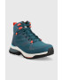 Jack Wolfskin pantofi Force Striker Texapore Mid femei culoarea turcoaz - Pled.ro