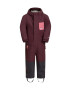 Jack Wolfskin salopeta copii GLEEL 2L INS culoarea bordo - Pled.ro