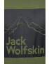 Jack Wolfskin tricou din bumbac culoarea albastru marin cu imprimeu - Pled.ro