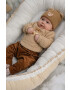 Jamiks bluza bebe culoarea bej cu imprimeu - Pled.ro