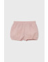 Jamiks pantaloni scurti culoarea roz neted - Pled.ro