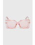 Jeepers Peepers ochelari de soare culoarea roz - Pled.ro