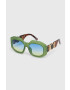 Jeepers Peepers ochelari de soare culoarea verde - Pled.ro