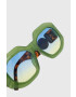 Jeepers Peepers ochelari de soare culoarea verde - Pled.ro