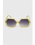 Jeepers Peepers ochelari de soare culoarea verde - Pled.ro