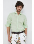 Joop! camasa de in culoarea verde cu guler italian slim - Pled.ro