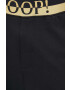 Joop! pantaloni lounge din bumbac culoarea negru cu imprimeu - Pled.ro