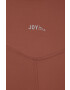 Joy in me jambiere de yoga 7/8 Unity femei culoarea maro neted - Pled.ro