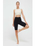 Joy in me top de yoga Pulse Ribbed culoarea bej - Pled.ro