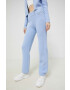 Juicy Couture pantaloni de trening femei neted - Pled.ro