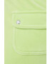 Juicy Couture pantaloni de trening culoarea verde neted - Pled.ro