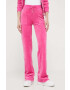 Juicy Couture pantaloni de trening Del Ray culoarea roz neted - Pled.ro